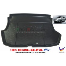 Toyota Vios Dugong NCP93 (2nd Gen) 2008-2013 Custom Fit Original PE Non Slip Rear Trunk Boot Cargo Tray